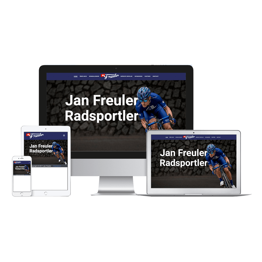 Homepage Jan Freuler